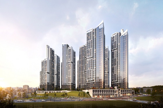 더샵 아르테 투시도. 사진. 포스코건설.