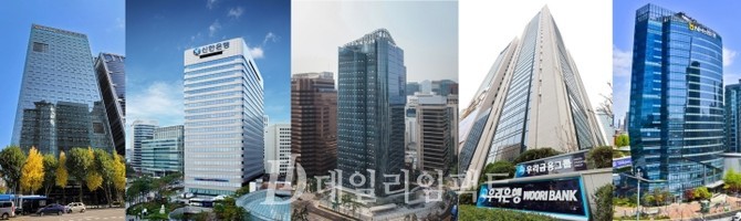 국내 5대 시중슬롯머신 게임하기 사옥. / 사진=각 사.