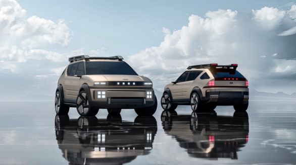 현대자동차가 국내외에서 전년 동월 대비 1.6% 감소한 총 37만1421대를 판매했다. 현대차가 지난달 31일 공개한 수소전기차 콘셉트카 이니시움. /사진=현대자동차/사진=현대차