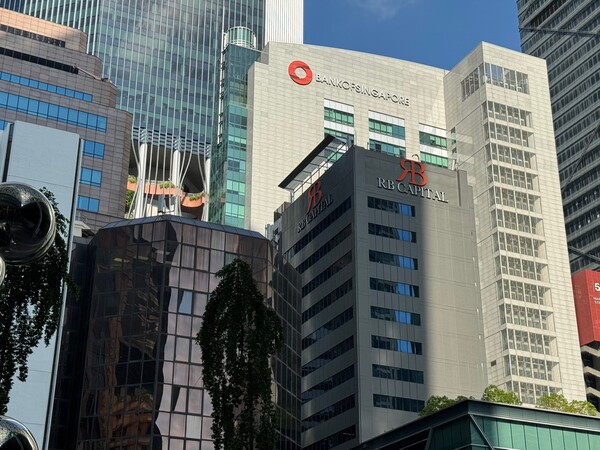 싱가포르에 진출한 글로벌 금융사들이 집결해있는 싱가포르 시내 중심 업무 지구(CBD)  / 사진=김병주 기자