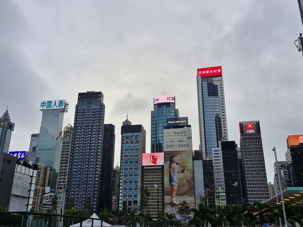 홍콩 중심지구 / 사진=최태호 기자.