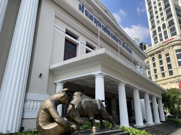 베트남 금융당국 역할을 수행중인 증권거래소 본부 모습 / 사진=박세현 기자.